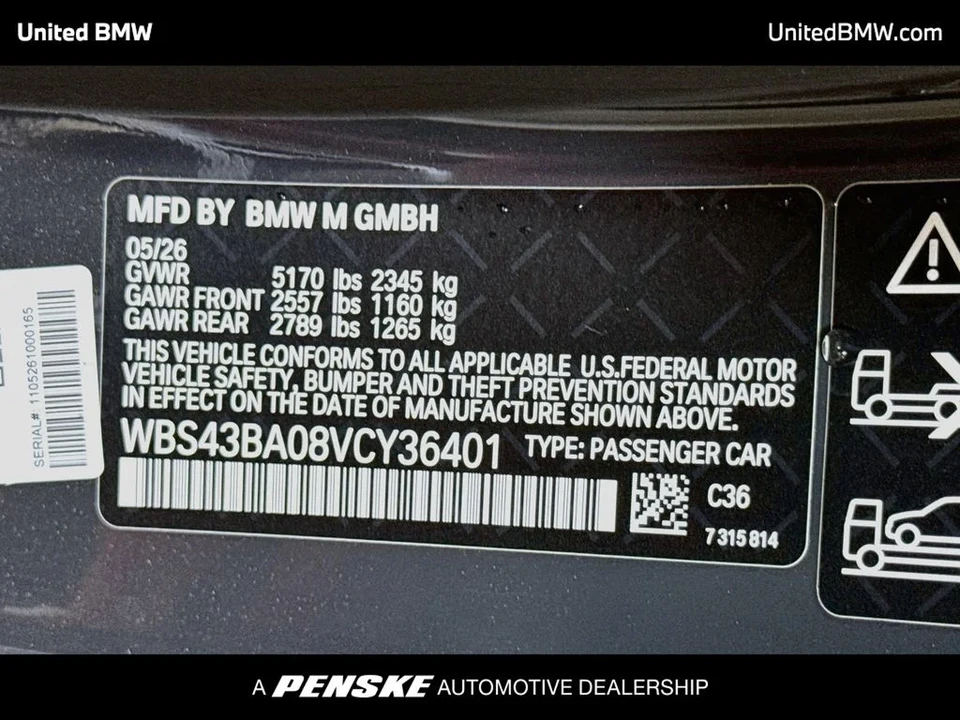 2027 BMW G82/G83 M4 - Image 14 of 14