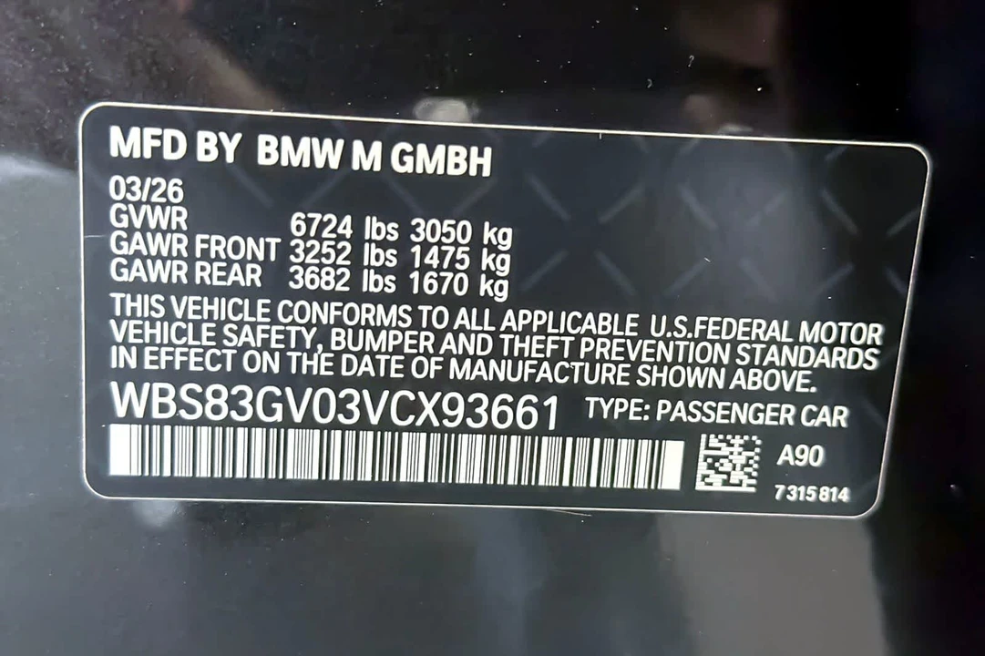 2027 BMW G90/G99 M5 - Image 27 of 27