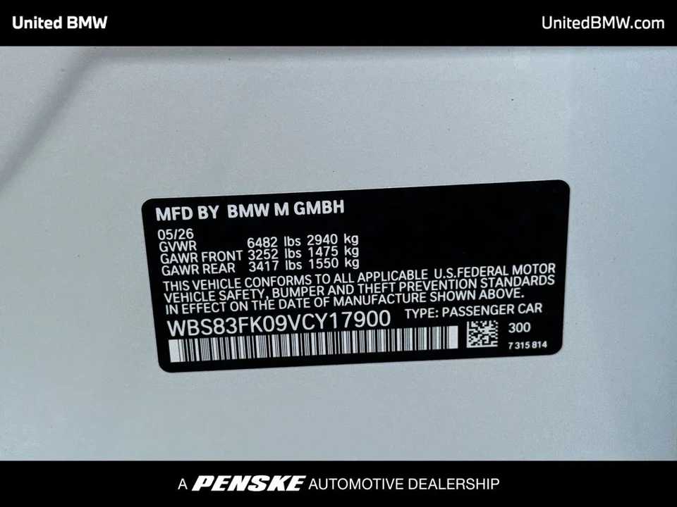 2027 BMW G90/G99 M5 - Image 14 of 14