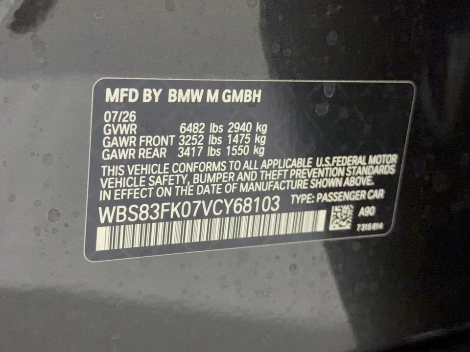 2027 BMW G90/G99 M5 - Image 30 of 30