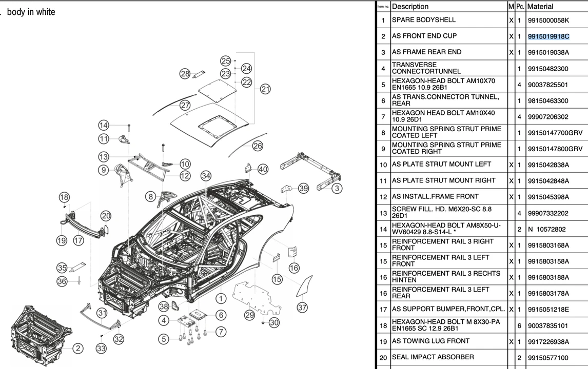 Parts & Memorabilia Bodywork - Image 2 of 2