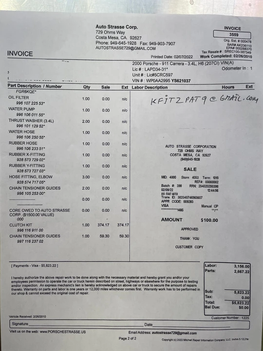 2000 Porsche 911 - Image 15 of 20