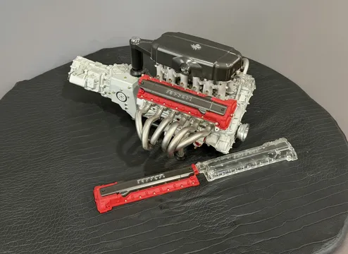 Ferrari Enzo Engine 1:4 Scale Model