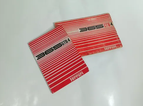 Ferrari 365 GTB/4 Daytona Literature Set: Spare Parts Catalogue & Service Handbook