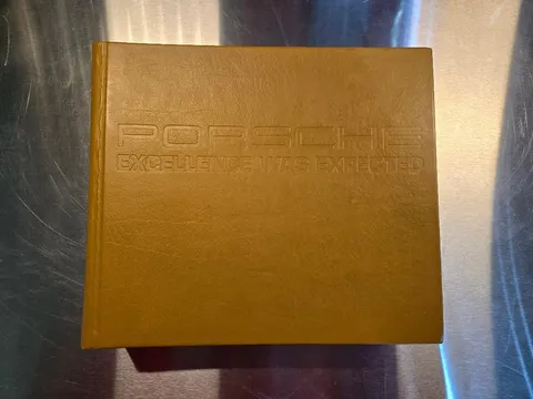 Porsche: Excellence Was Expected Leather Bound #483 1st Edition Signed by Karl Ludvigsen