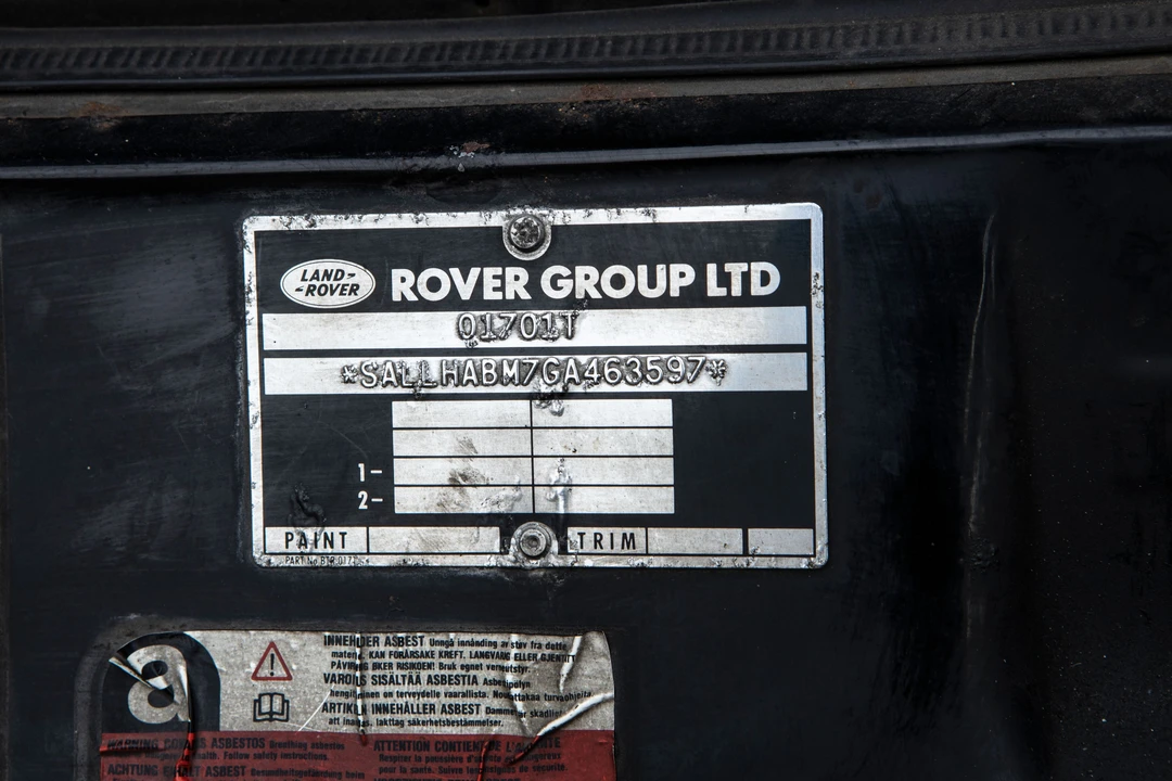 1991 Land Rover Range Rover Classic - Image 16 of 26