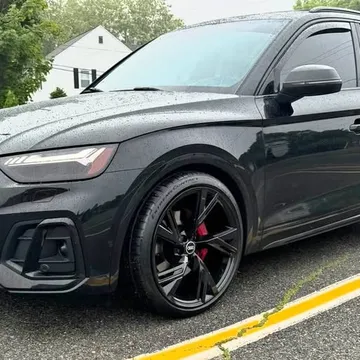 Audi OEM RS6 22x10.5 Wheels with Continental DWS06+ Tires
