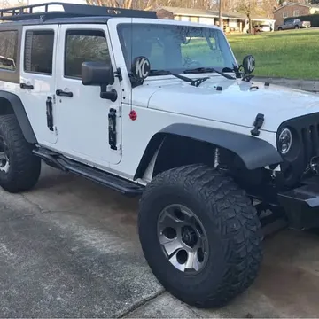 Jeep Hard Top with Doors and Luggage Rack