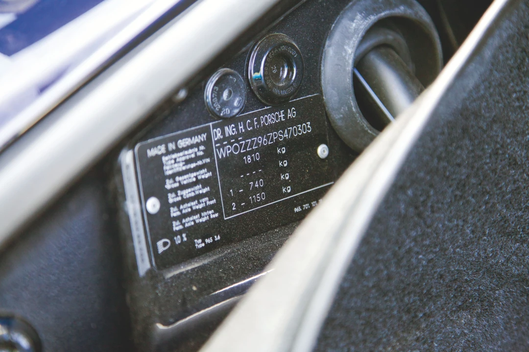 1993 Porsche 964 Turbo - Image 13 of 15