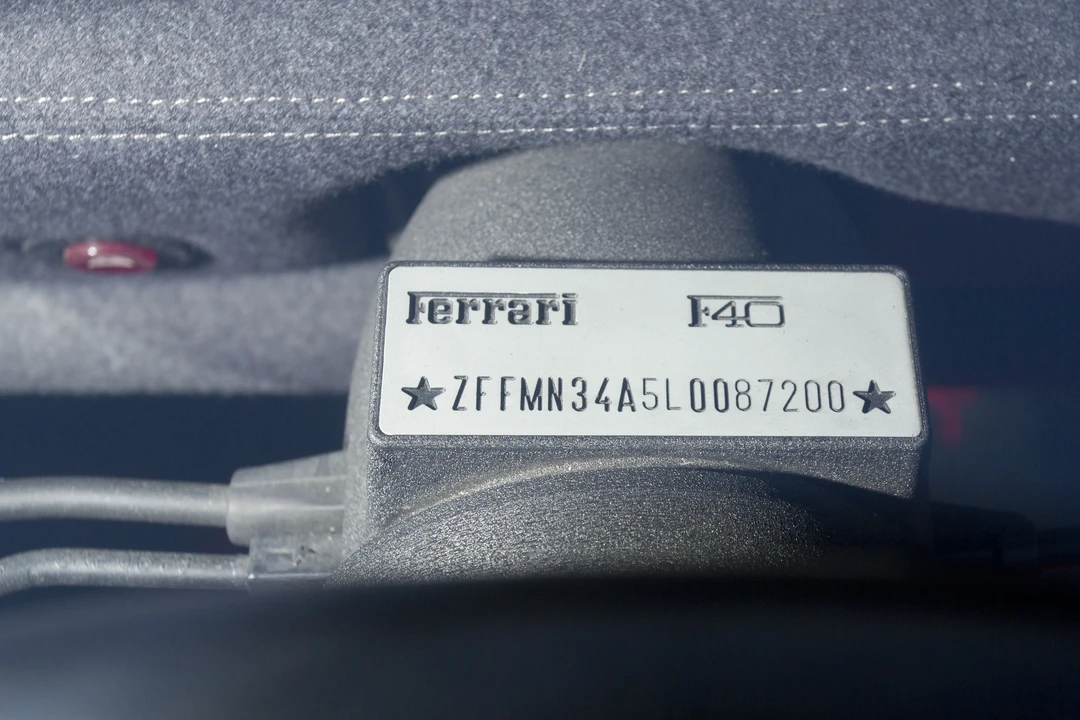 1990 Ferrari F40 - Image 18 of 31