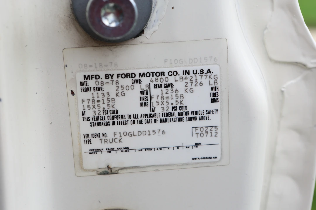 1979 Ford F-Series 6th Gen - Image 29 of 29