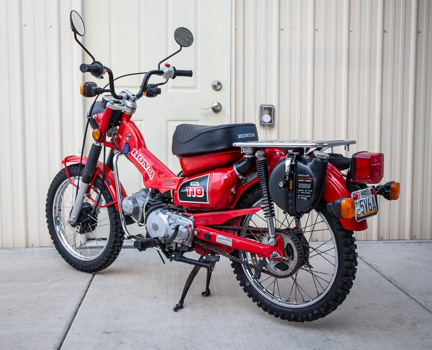 1986 Honda CT110 - Image 8 of 31