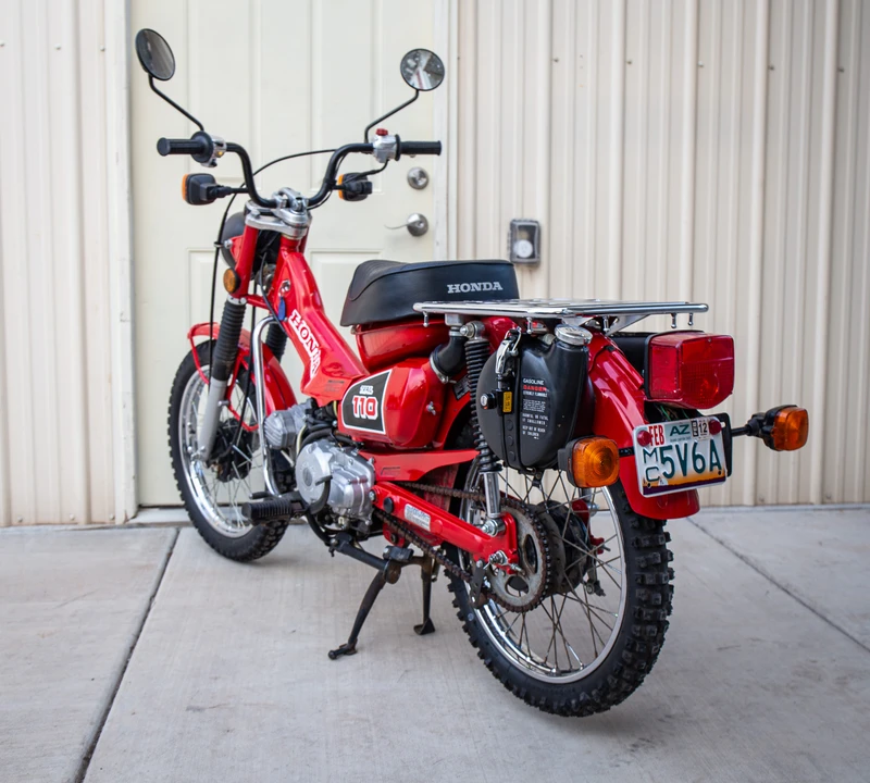1986 Honda CT110 - Image 9 of 31