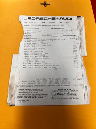 1975 Porsche 914/4 - Image 8 of 21