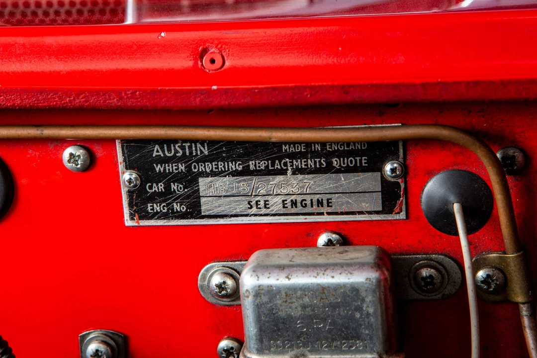 1964 Austin-Healey 3000 Mark III - Image 12 of 31