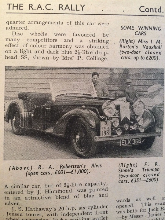 1937 Alvis - Image 2 of 31