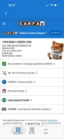 1998 BMW E39 5 Series - Image 21 of 21