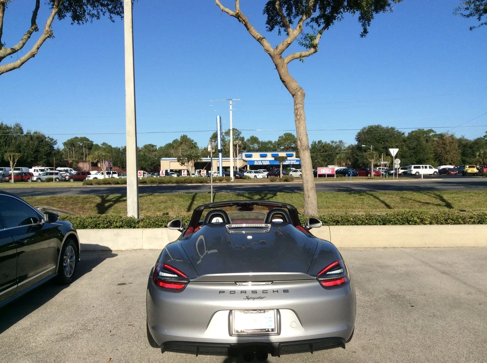 2016 Porsche 981 Boxster Spyder - Image 2 of 6