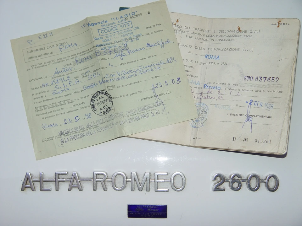 1968 Alfa Romeo 2600 - Image 4 of 4