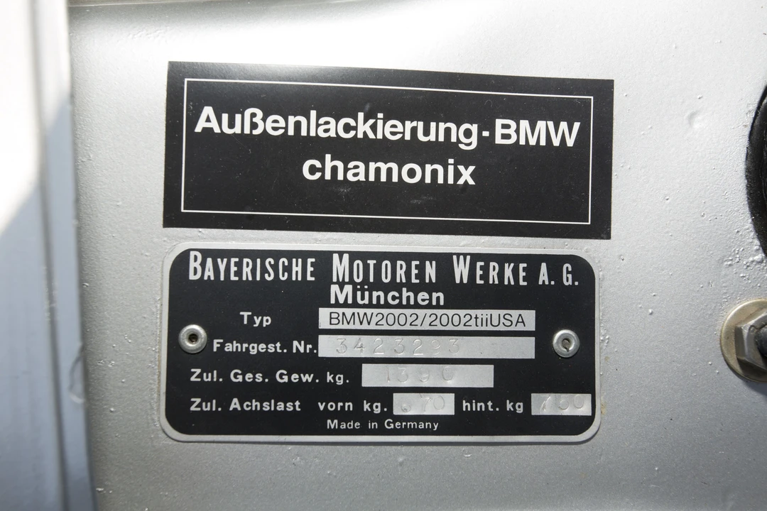 1972 BMW New Class - Image 10 of 31