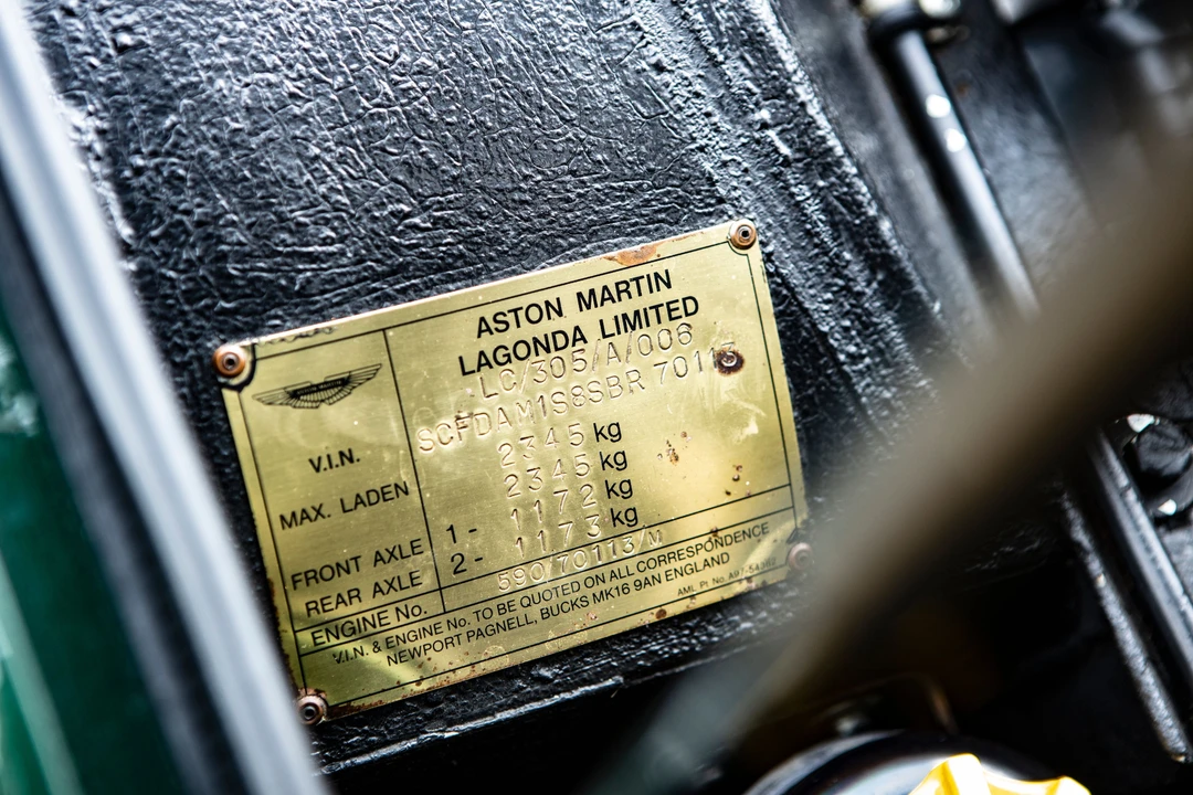 1995 Aston Martin Vantage (1993-2000) - Image 23 of 31