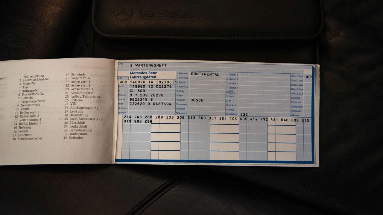 1998 Mercedes-Benz C140 CL-Class - Image 20 of 20