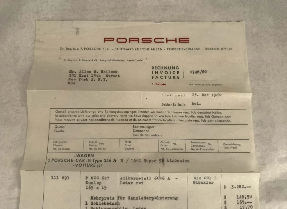 1960 Porsche 356 B - Image 11 of 23