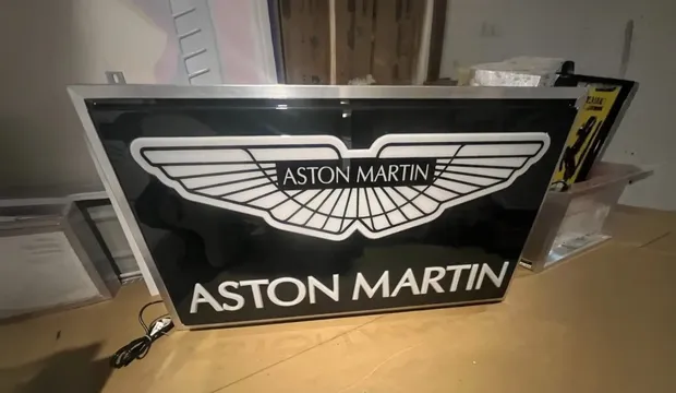 Aston Martin Dealership Sign
