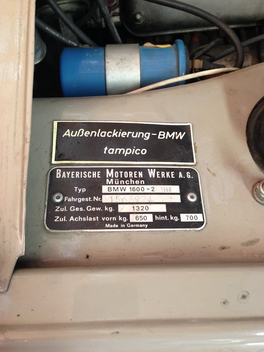 1968 BMW 1600 & 1602 - Image 26 of 31