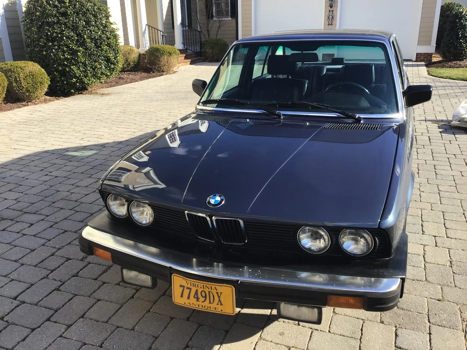 1986 BMW E28 5 Series - Image 20 of 31