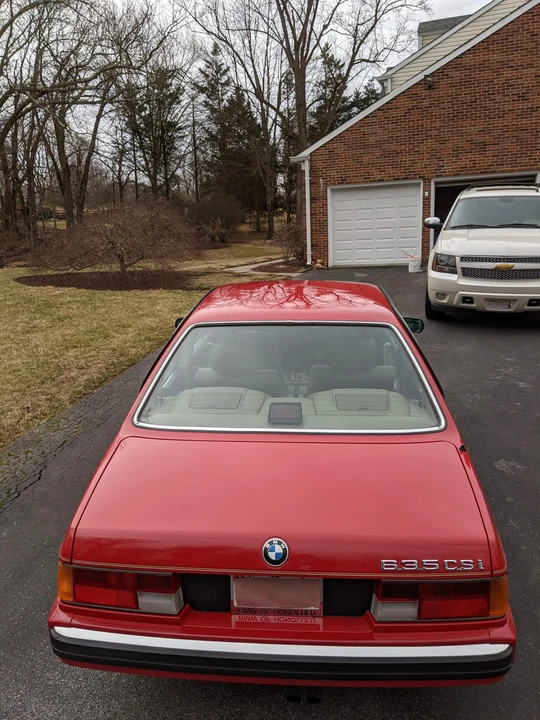 1989 BMW E24 6 Series - Image 31 of 31