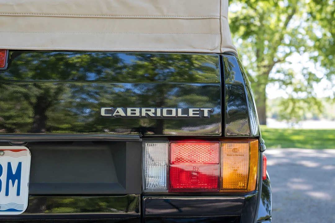 1993 Volkswagen Golf Cabriolet/Rabbit Convertible Mk1 - Image 24 of 31