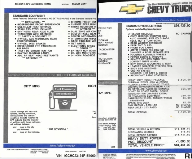 2004 Chevrolet Silverado Heavy Duty 2nd Gen - Image 8 of 8