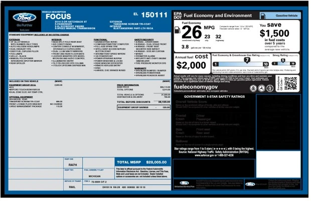 2014 Ford Focus 3rd Gen - Image 8 of 8