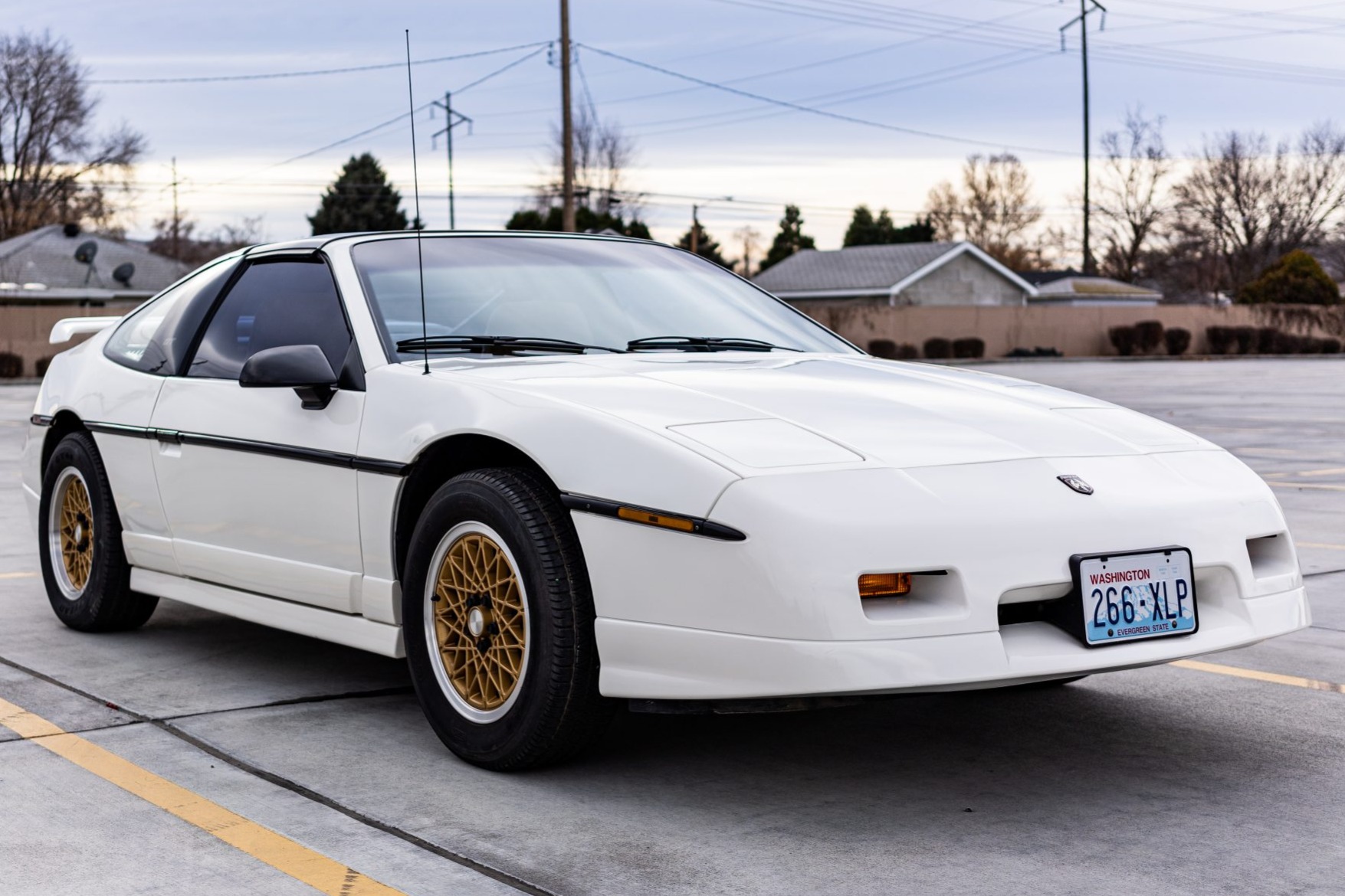 Original-Owner 6k-Mile 1988 Pontiac Fiero GT 5-Speed