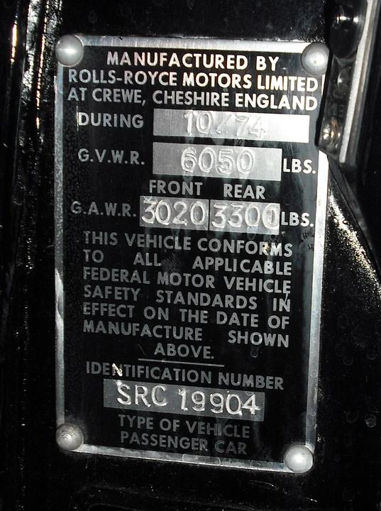 1974 Rolls-Royce Silver Shadow I - Image 10 of 11