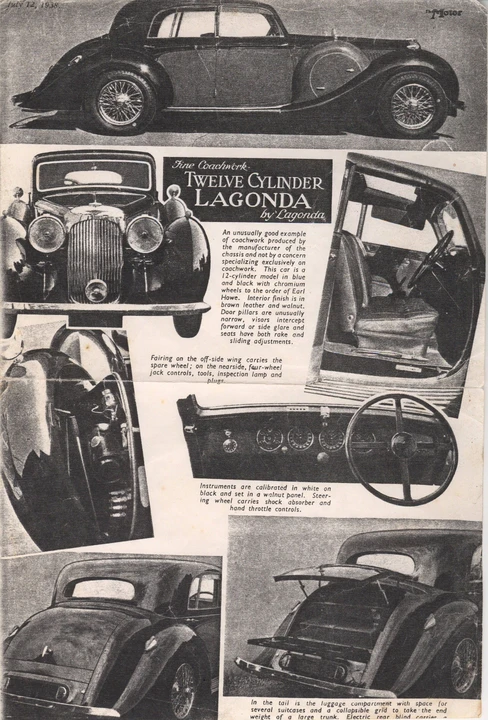 1938 Lagonda - Image 3 of 7