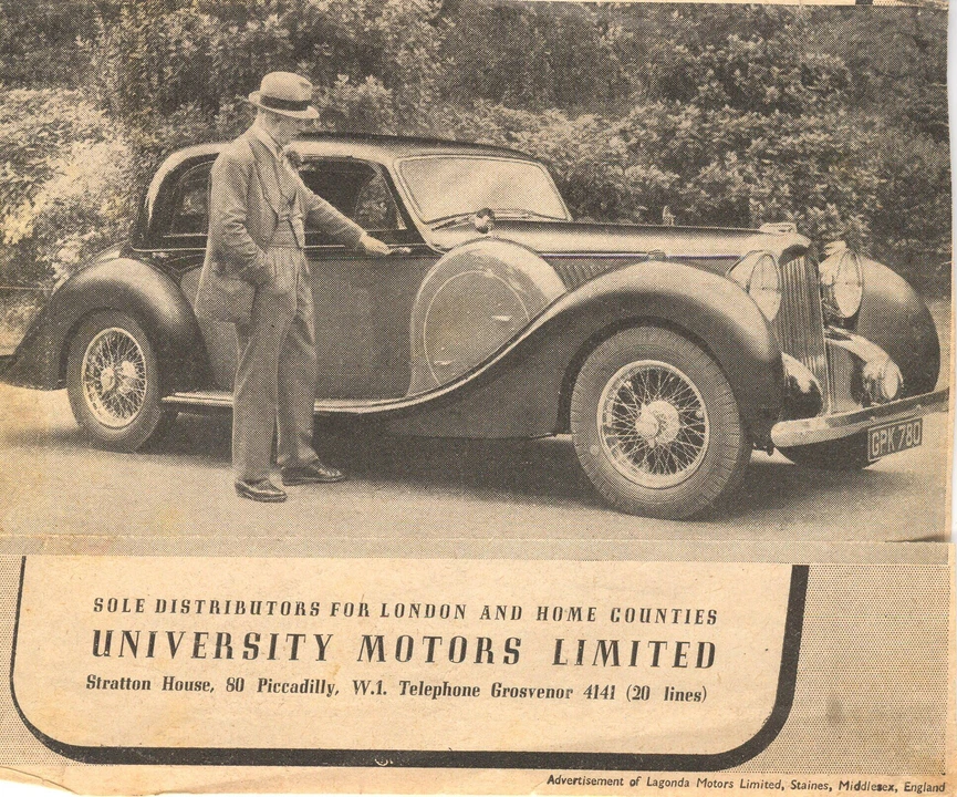 1938 Lagonda - Image 6 of 7