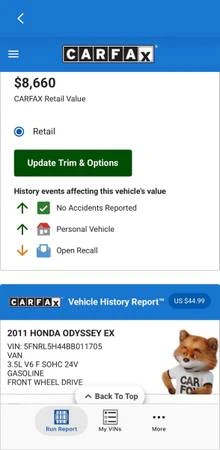 2011 Honda Odyssey - Image 11 of 14