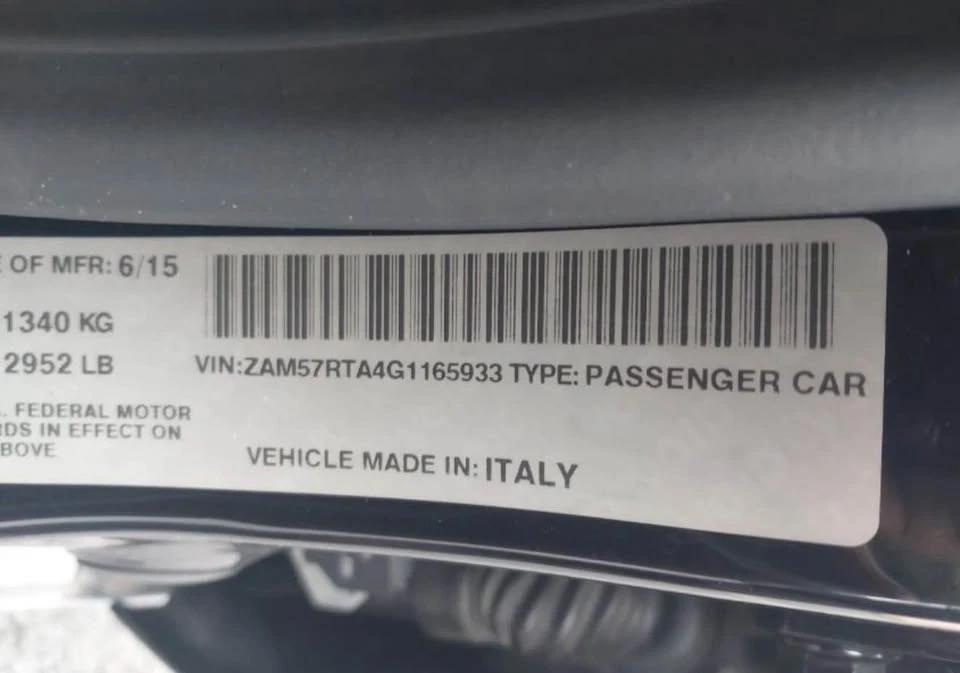 2016 Maserati Ghibli 3rd Gen - Image 6 of 7