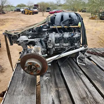 2000 Porsche Boxster Engine & Transmission Assembly