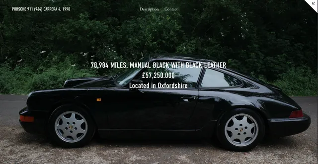 1990 Porsche 911 Carrera C4