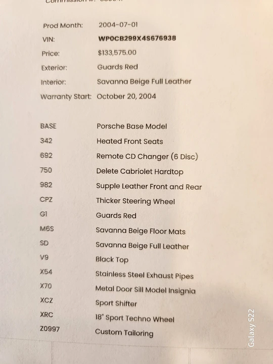 2004 Porsche 996 Turbo - Image 14 of 24