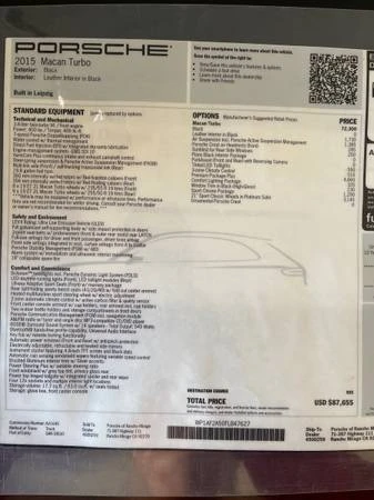 2015 Porsche Macan Turbo - Image 2 of 6