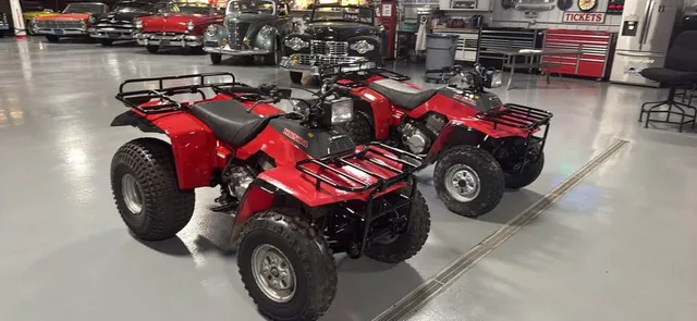 Pair of Honda 250 4 tracks