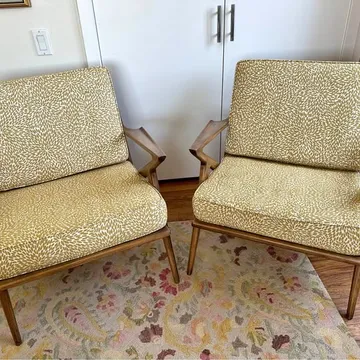 Poul Jensen Mid-Century Danish Modern Z Chairs by Selig