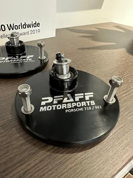 Pfaff Motorsports Rear Camber Plates for 718 / 981 GTS GT4 GT4RS Spyder Spyder RS