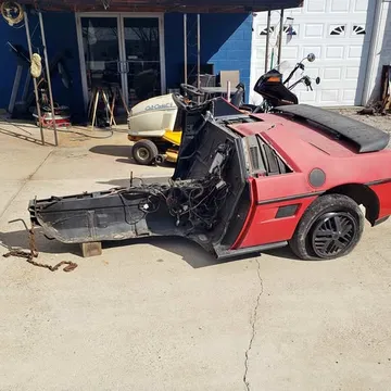 Pontiac Fiero Parts Lot