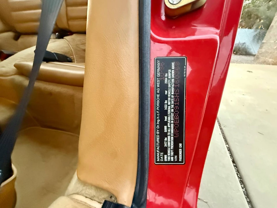 1987 Porsche 911 Carrera 3.2 - Image 8 of 21