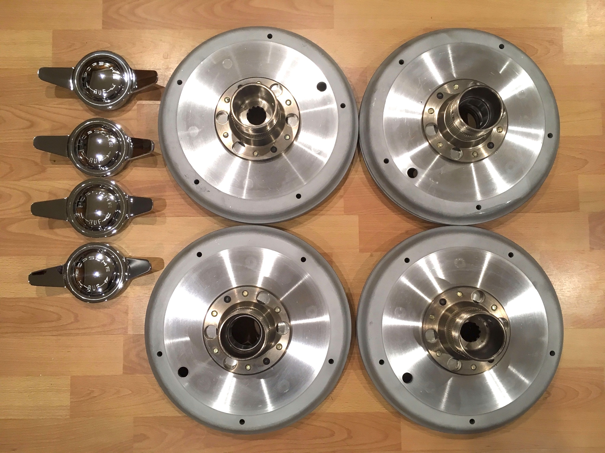 Porsche 356 Drums for Rudge Knock-Offs